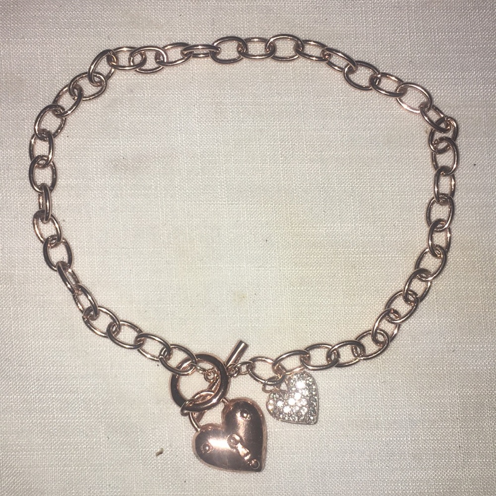 Guess Necklace Rose Gold Chain
